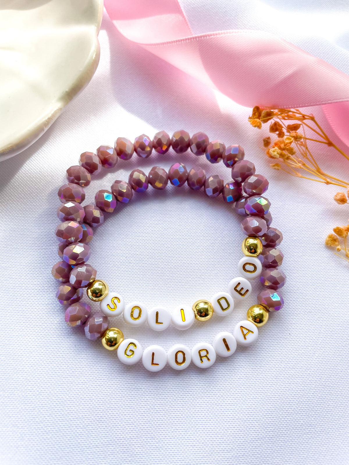 Soli Deo Gloria bracelet, reformed woman gift, 5 solas, reformed theology, Christian women bracelet, reformed pastor's wife gift, scripture