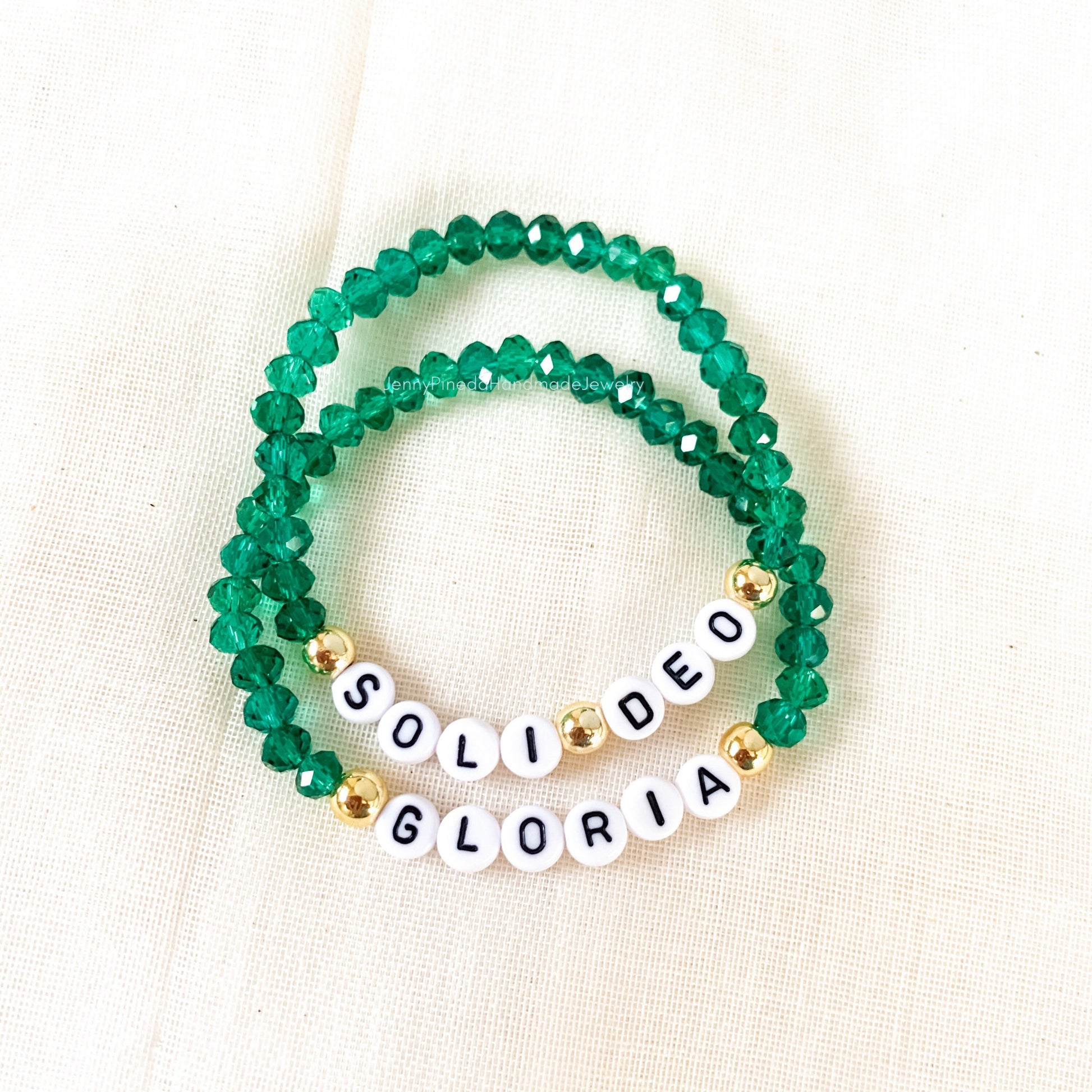 Soli Deo Gloria bracelet, reformed women gift, 5 Solas, reformed theology, faith bracelet, saved by grace, christian jewelry for women