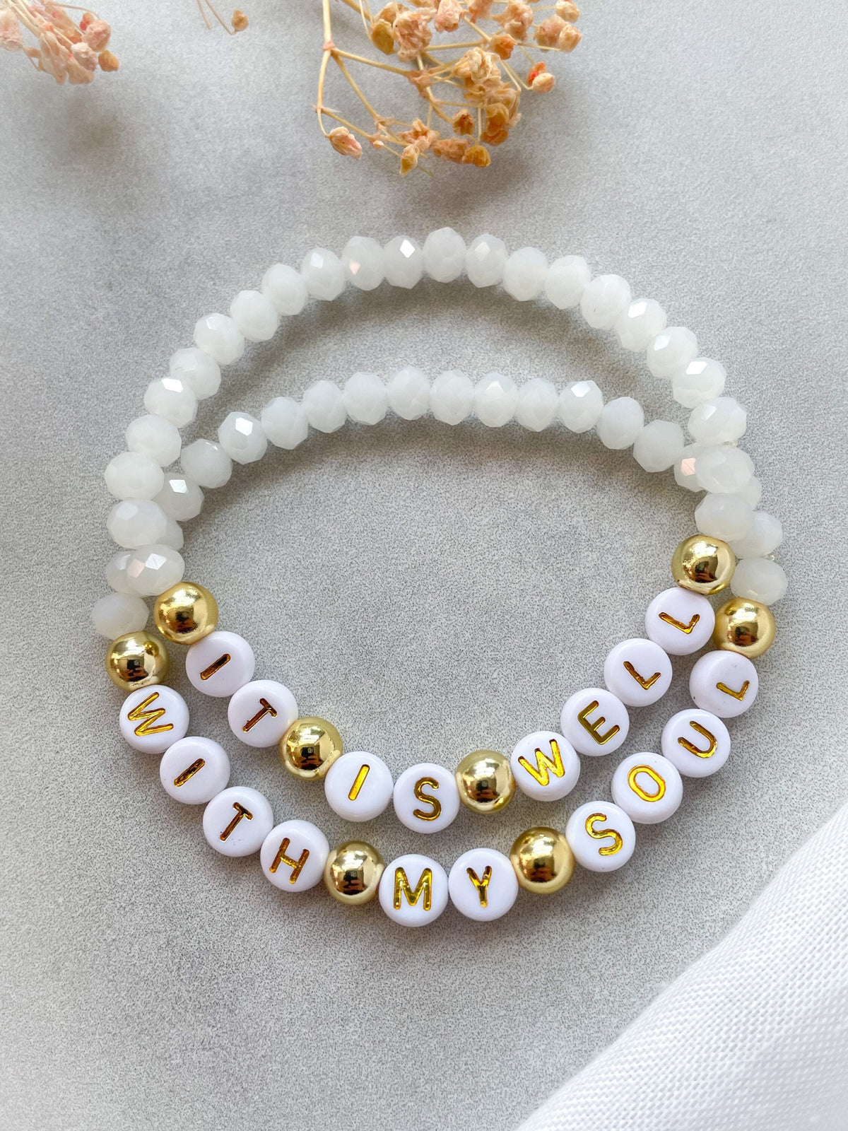 It is well with my soul bracelet, hymn,religious jewelry, Christian gift, spiritual gift, reformed theology, faith bracelet, faith jewelry